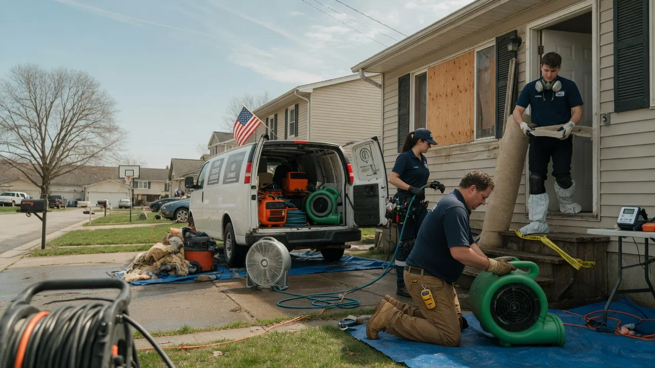 Water Damage Restoration in Carrollton, MI near me